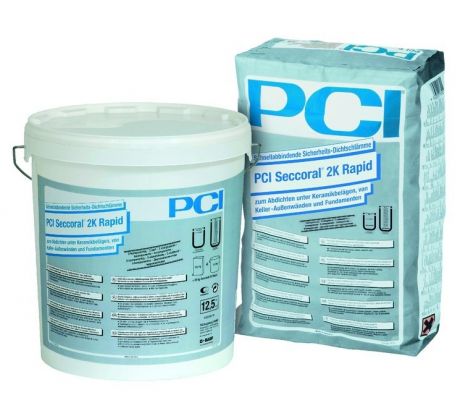 PCI Seccoral® 2K Rapid 25kg sivá