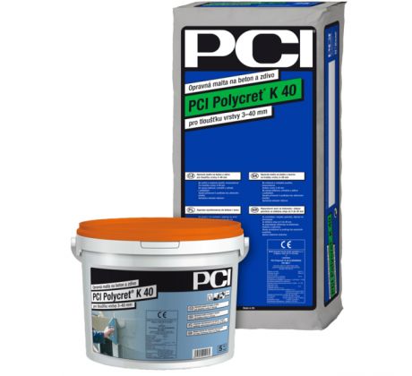 PCI Polycret® K 40 sivá 25 kg