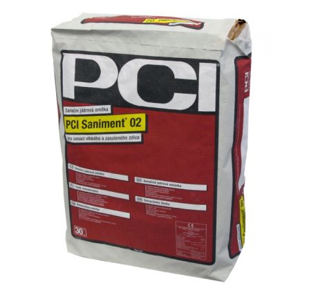 PCI Saniment® 02 30 kg sivá farba