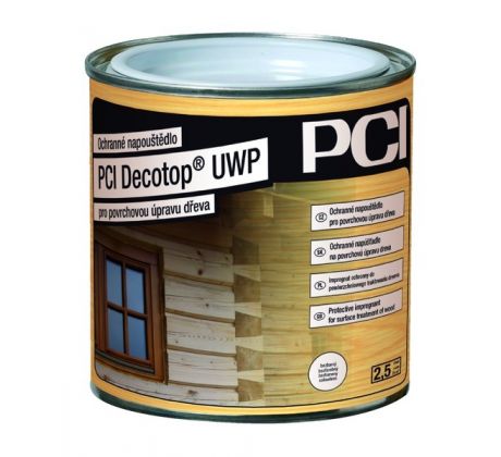 PCI Decotop® UWP transparentná farba
