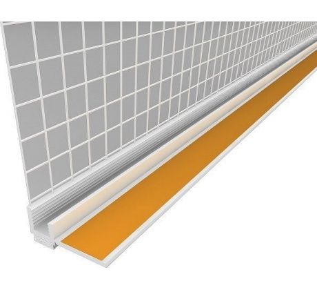 APU - okenný profil so sieťkou 2,4 m/ 6 mm