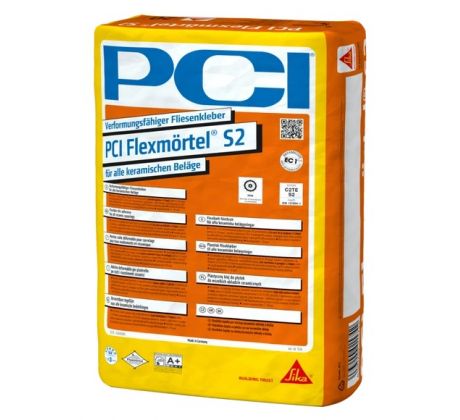 PCI Flexmörtel® S2 20 kg sivá