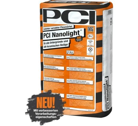 PCI Nanolight® 15 kg sivá